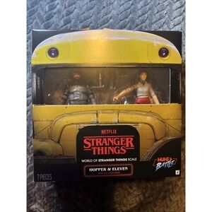 Netflix Stranger Things Hopper & Eleven Season 5  Hunt Battle Figure 3.75 Target